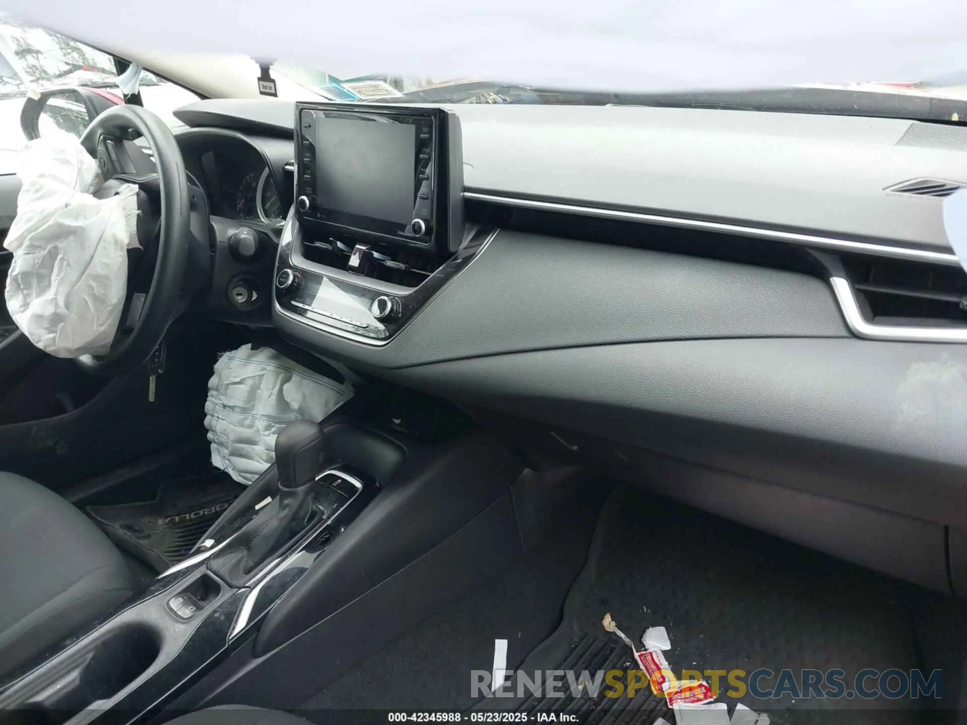 5 fotografías del automóvil dañado 5YFEPMAEXNP371327 TOYOTA COROLLA 2022