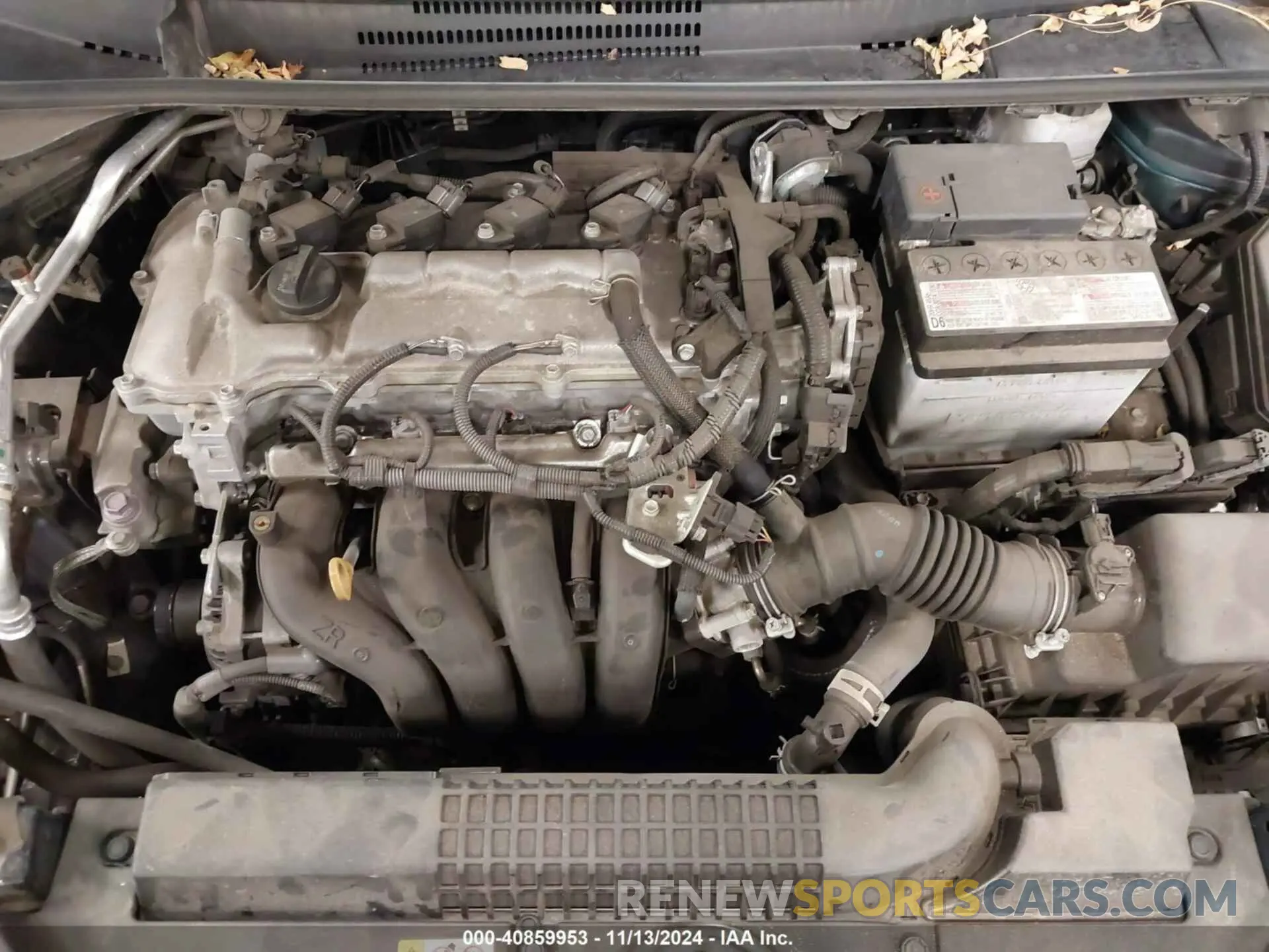 10 fotografías del automóvil dañado 5YFEPMAEXNP376740 TOYOTA COROLLA 2022