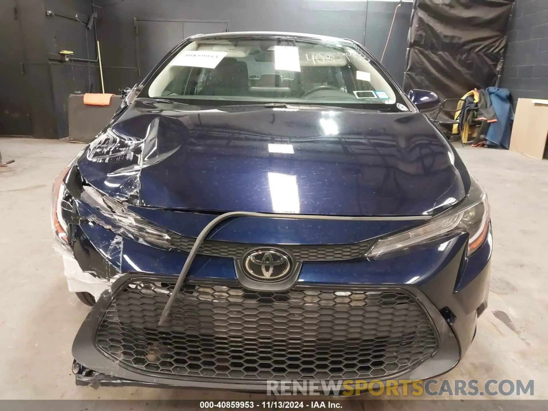 12 fotografías del automóvil dañado 5YFEPMAEXNP376740 TOYOTA COROLLA 2022