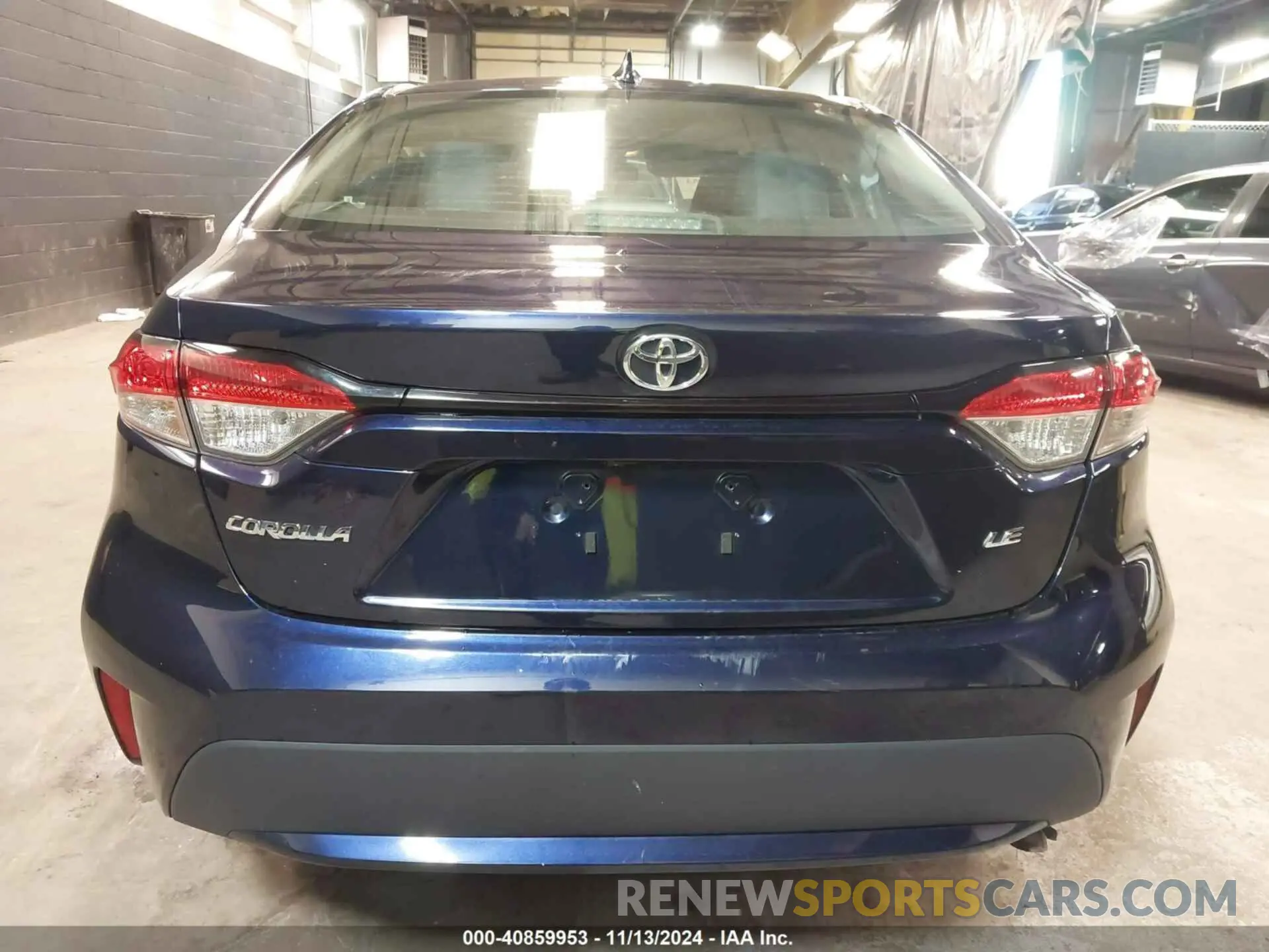 16 fotografías del automóvil dañado 5YFEPMAEXNP376740 TOYOTA COROLLA 2022