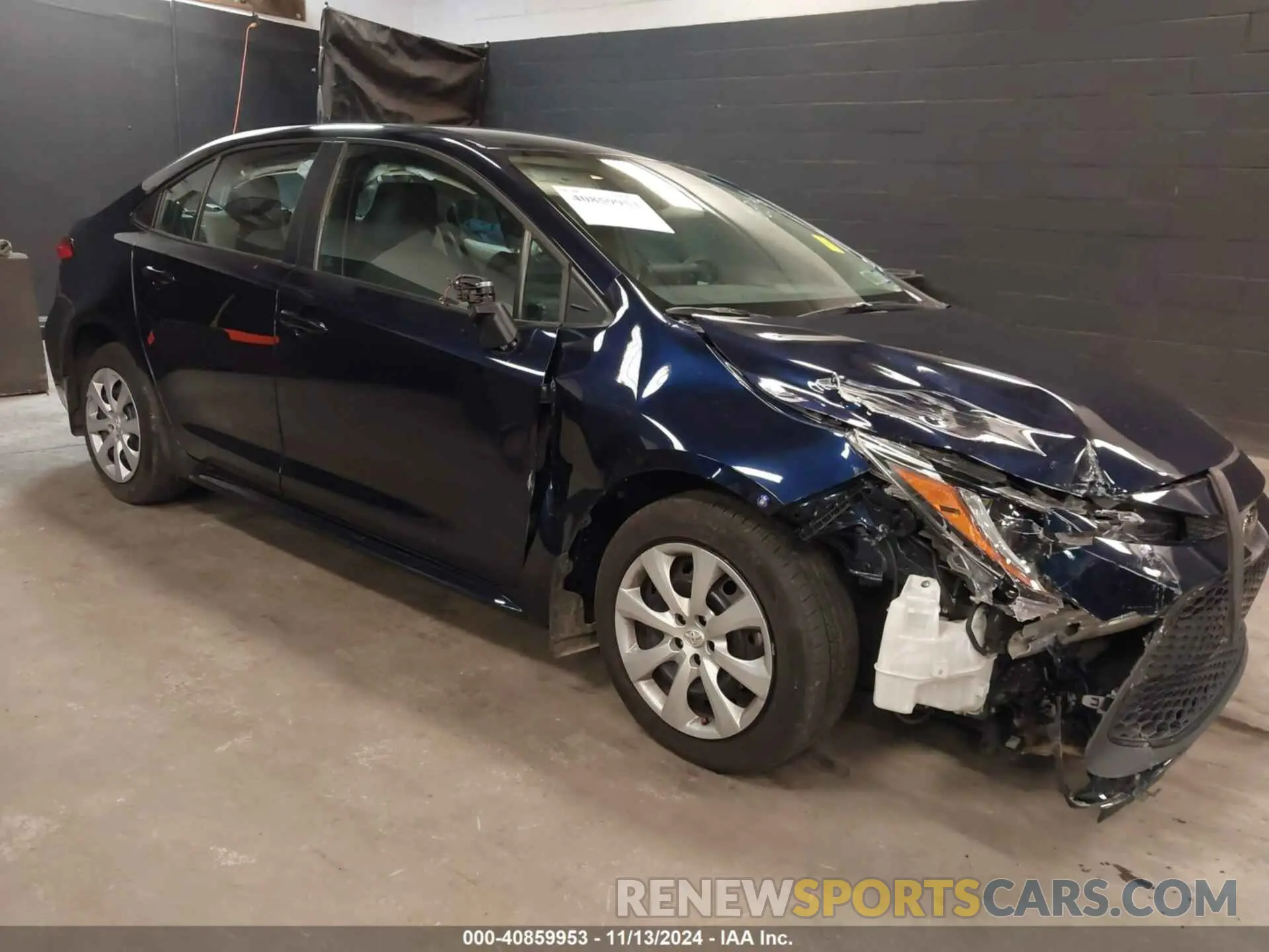 6 fotografías del automóvil dañado 5YFEPMAEXNP376740 TOYOTA COROLLA 2022