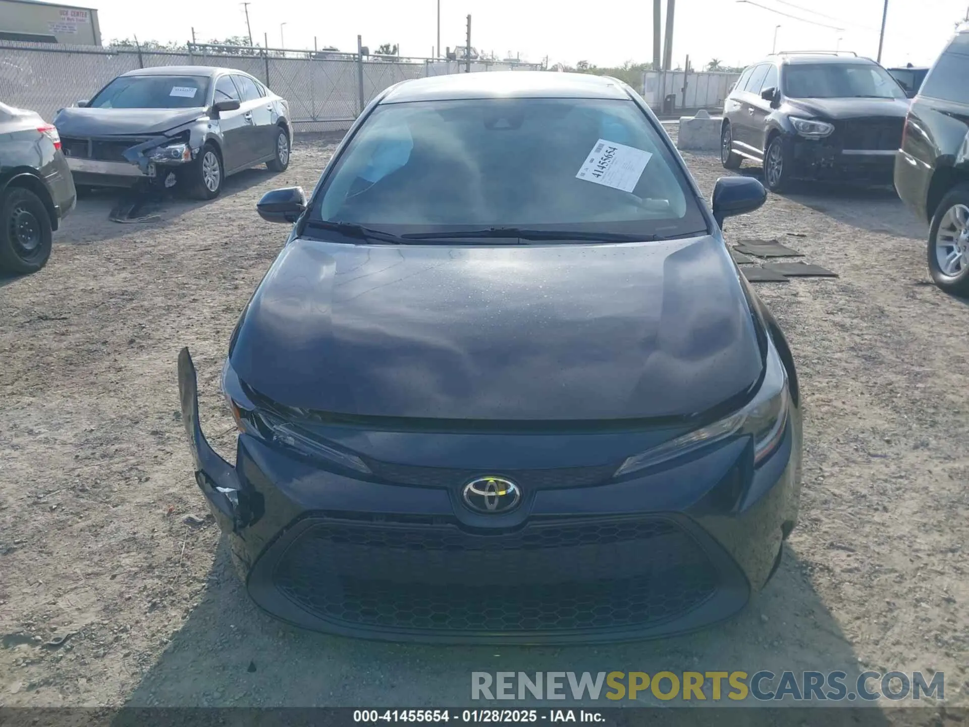 12 fotografías del automóvil dañado 5YFEPMAEXNP389584 TOYOTA COROLLA 2022