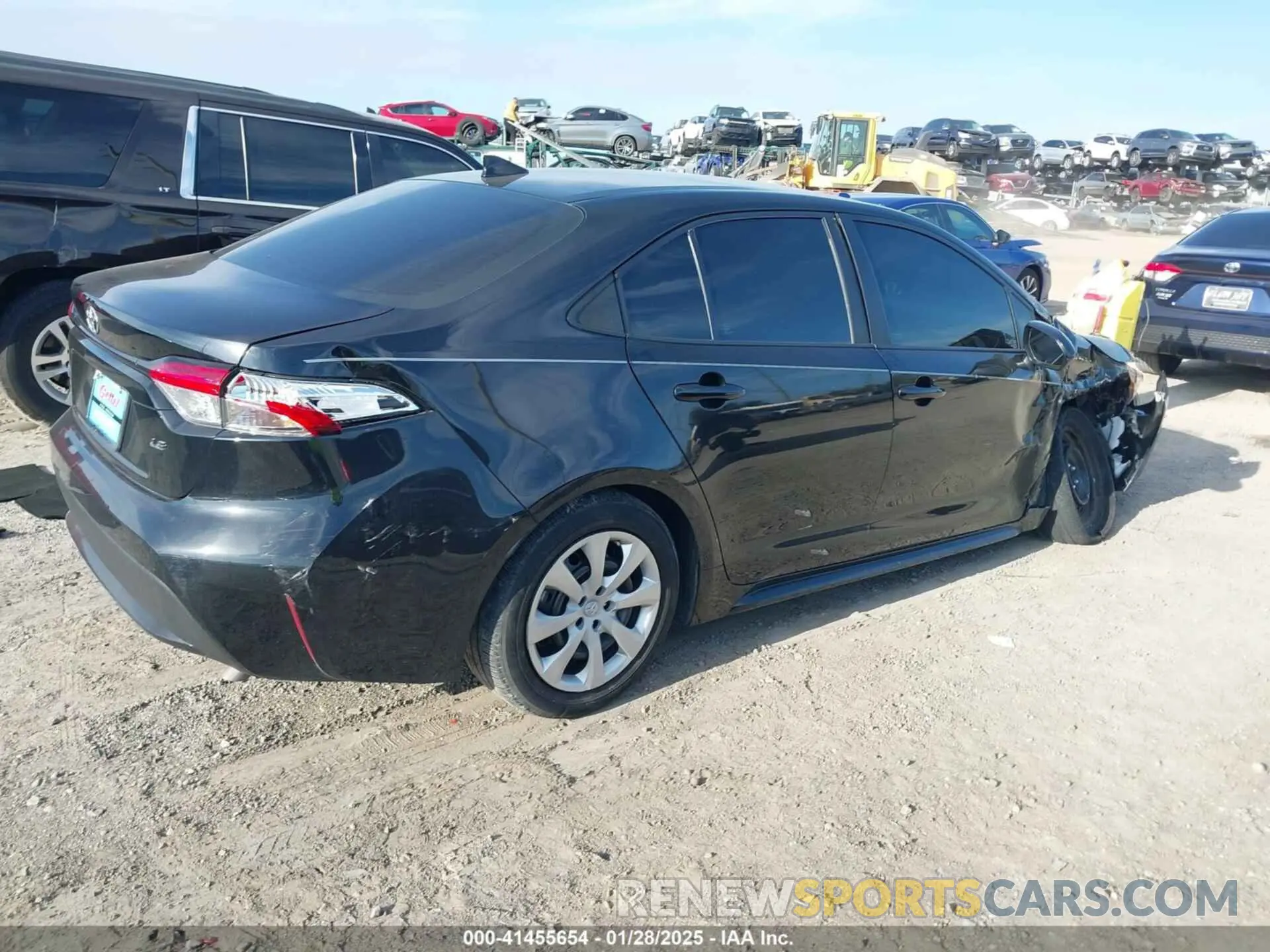 4 fotografías del automóvil dañado 5YFEPMAEXNP389584 TOYOTA COROLLA 2022