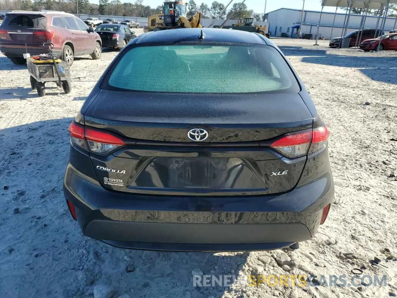 6 fotografías del automóvil dañado 5YFFPMAE1NP320383 TOYOTA COROLLA 2022
