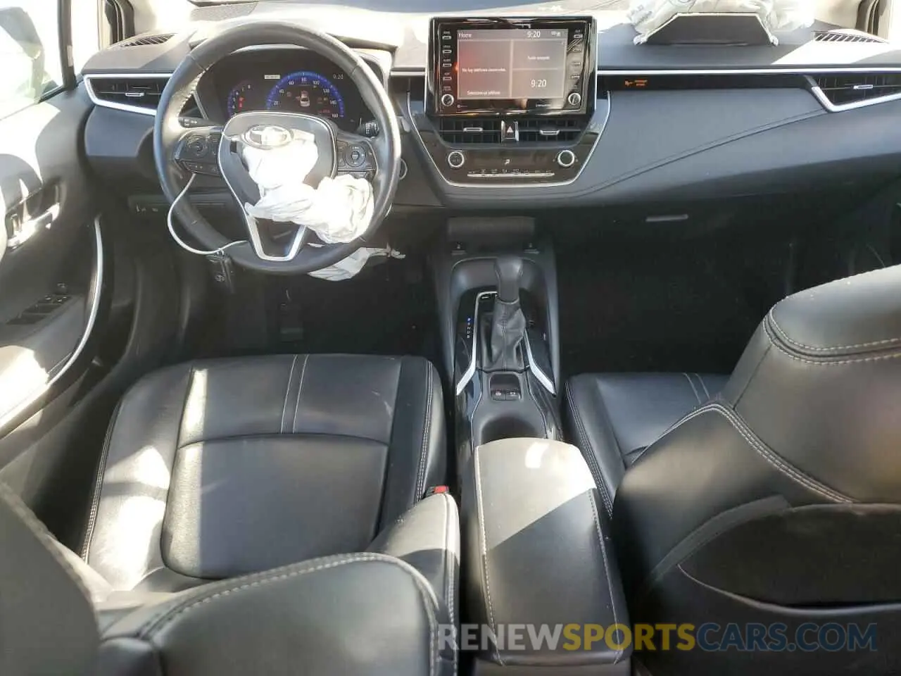8 fotografías del automóvil dañado 5YFFPMAE1NP320383 TOYOTA COROLLA 2022