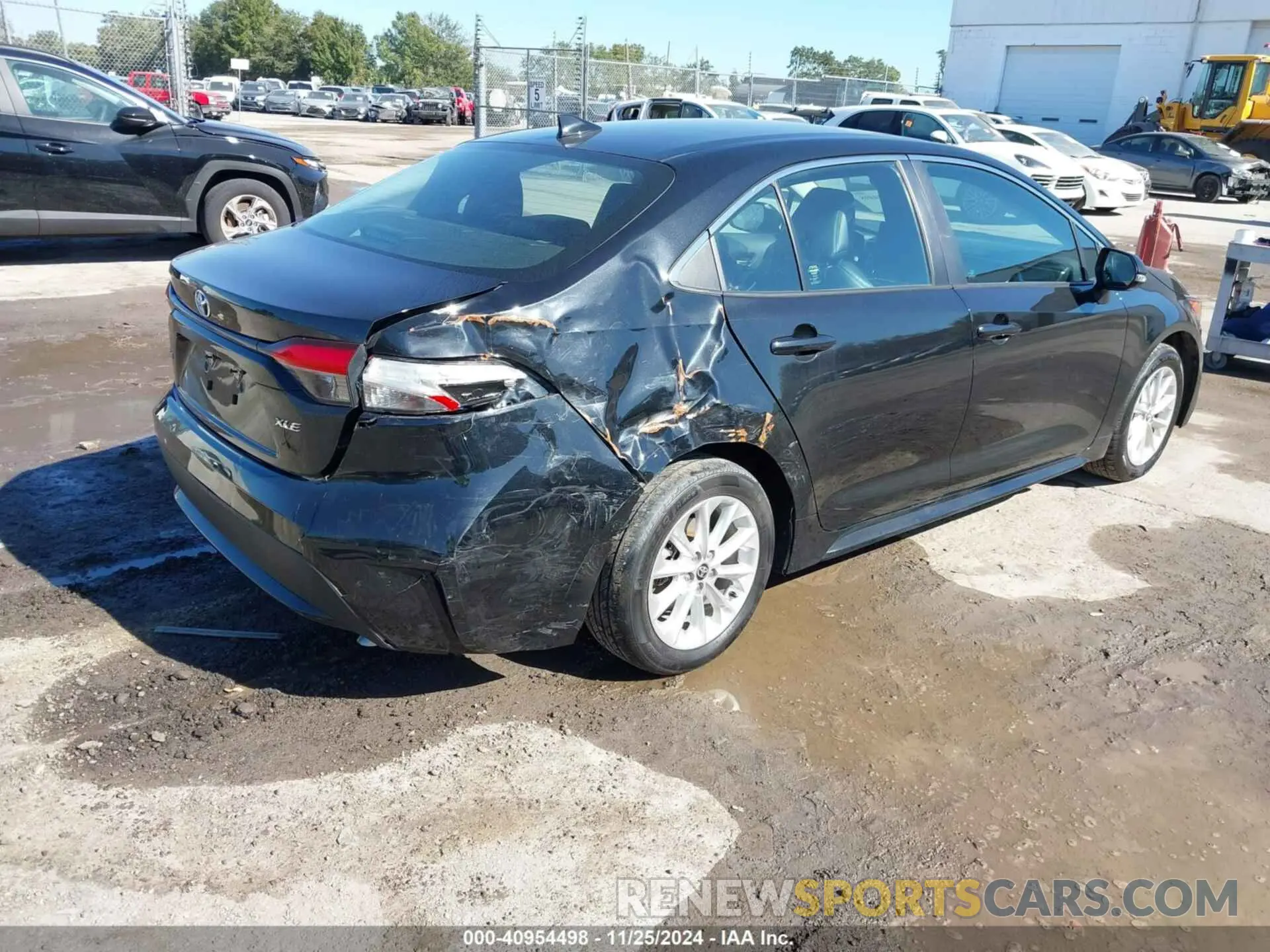 4 fotografías del automóvil dañado 5YFFPMAE3NP315590 TOYOTA COROLLA 2022
