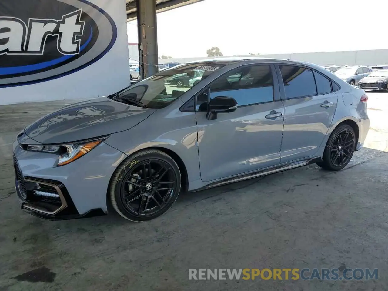 1 fotografías del automóvil dañado 5YFM4MCE0NP135741 TOYOTA COROLLA 2022