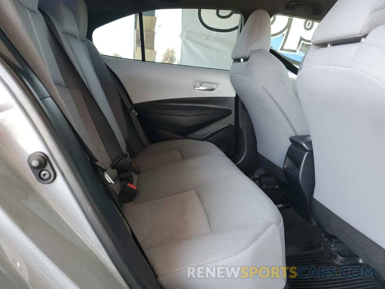 10 fotografías del automóvil dañado 5YFM4MCE0NP135741 TOYOTA COROLLA 2022