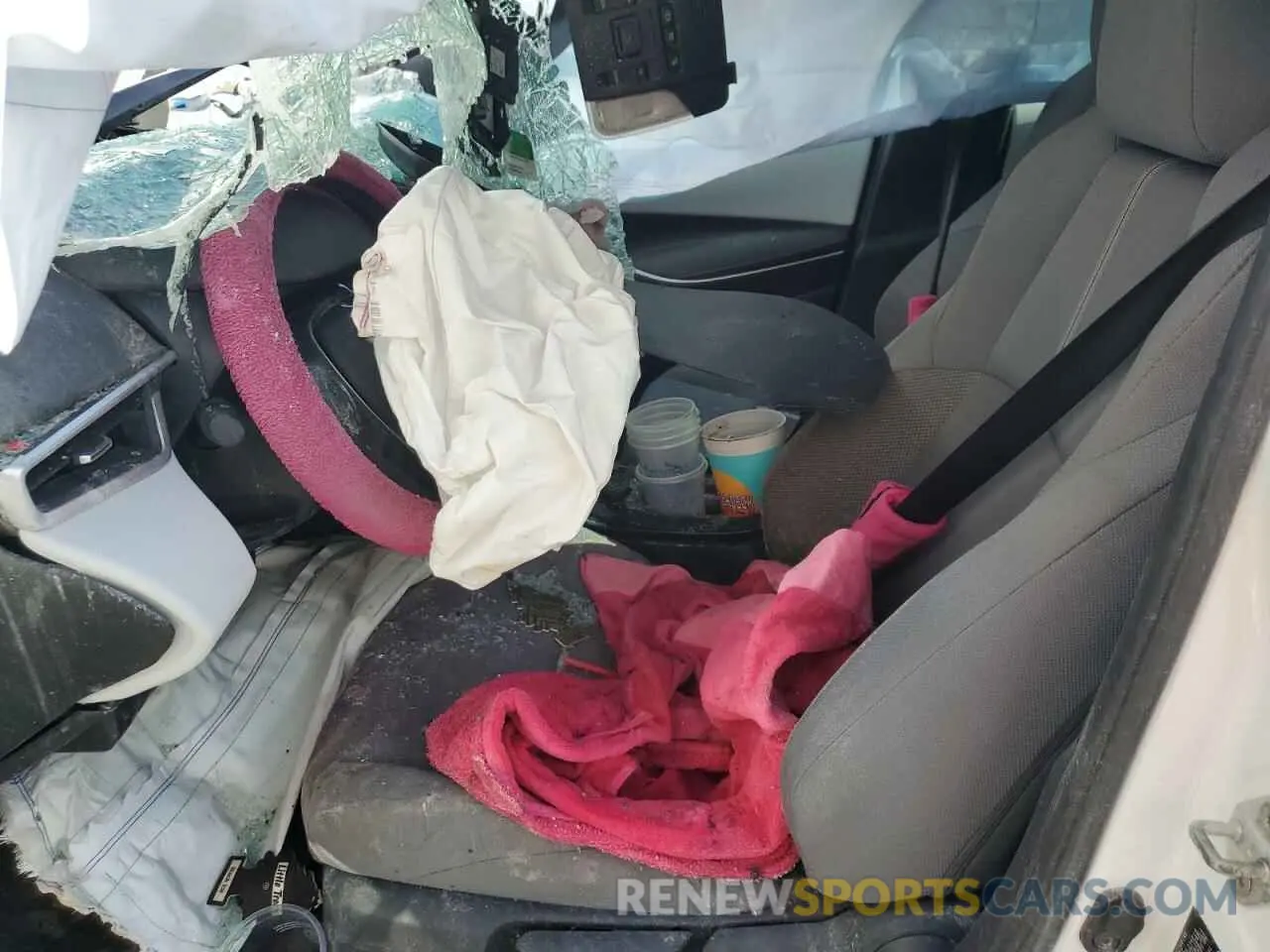 7 fotografías del automóvil dañado 5YFM4MCE5NP132172 TOYOTA COROLLA 2022