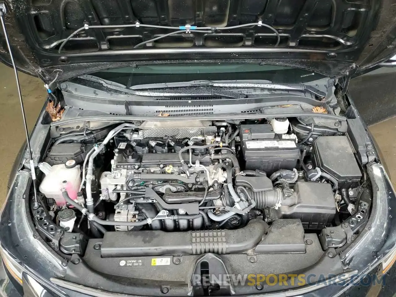 11 fotografías del automóvil dañado 5YFM4MCE5NP134214 TOYOTA COROLLA 2022
