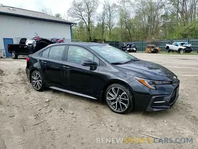 14 fotografías del automóvil dañado 5YFM4MCE5NP134214 TOYOTA COROLLA 2022