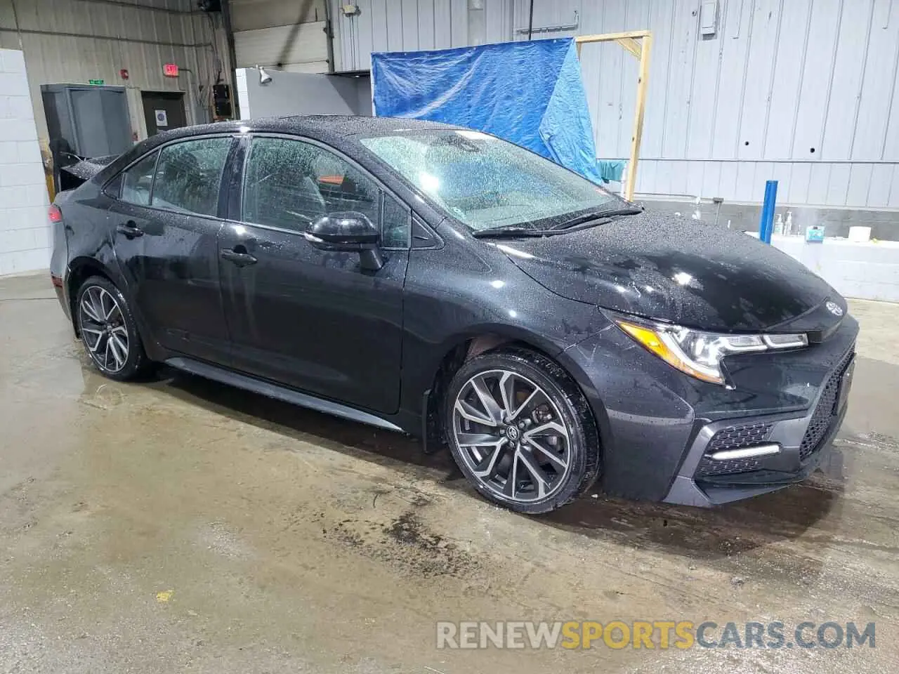4 fotografías del automóvil dañado 5YFM4MCE5NP134214 TOYOTA COROLLA 2022