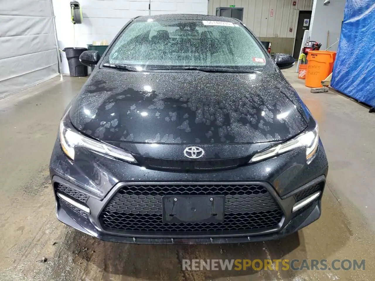 5 fotografías del automóvil dañado 5YFM4MCE5NP134214 TOYOTA COROLLA 2022