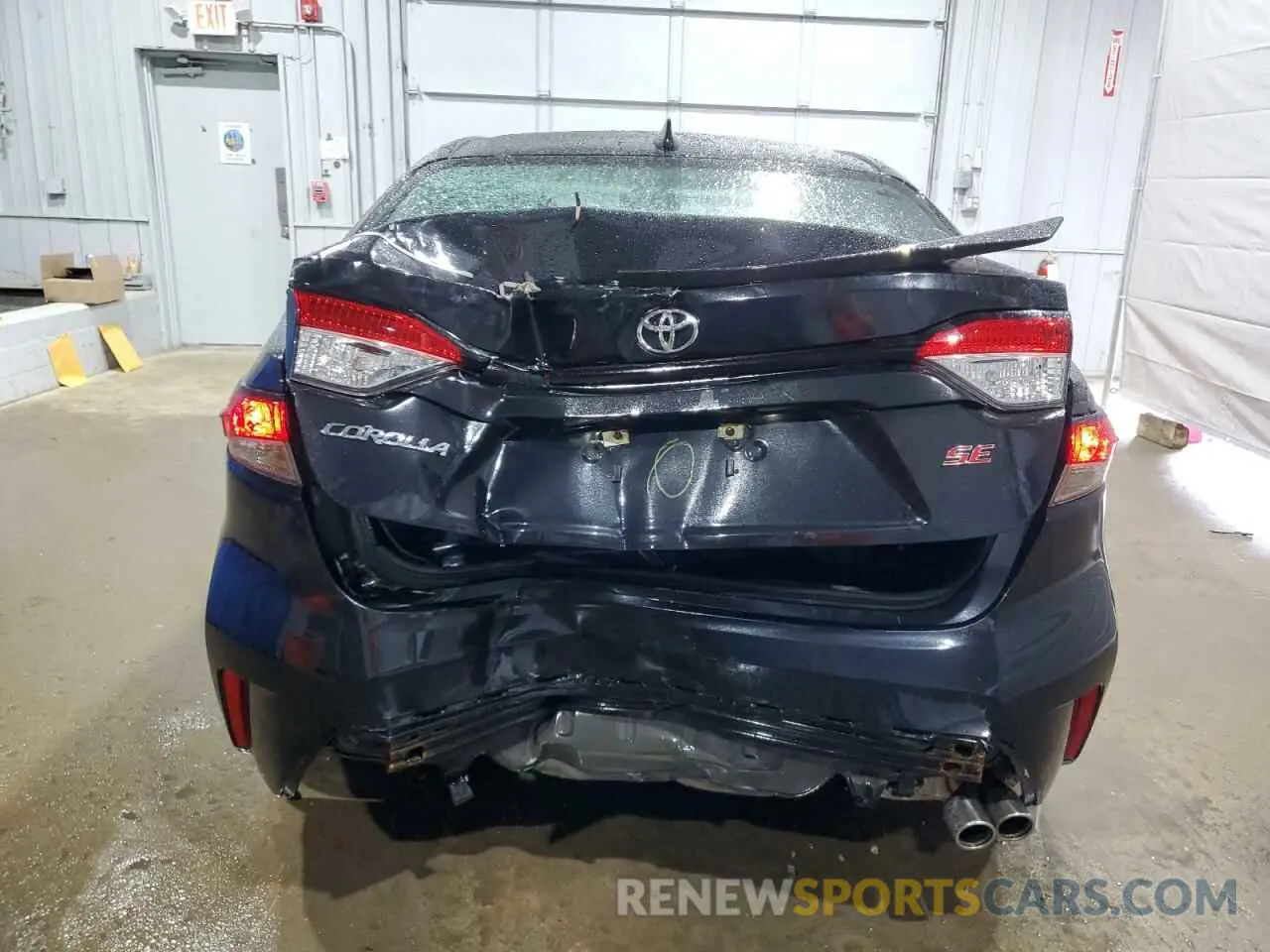 6 fotografías del automóvil dañado 5YFM4MCE5NP134214 TOYOTA COROLLA 2022