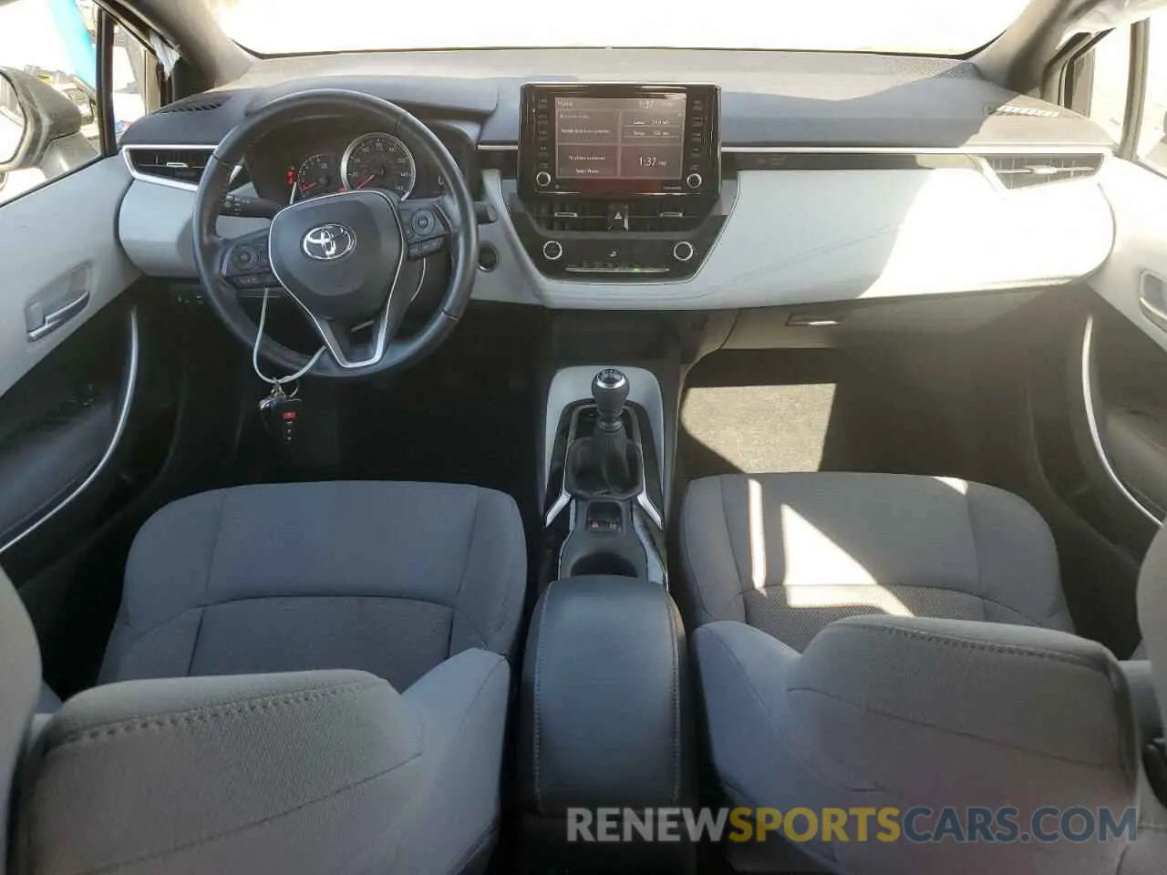 8 fotografías del automóvil dañado 5YFM4MCE6NP130446 TOYOTA COROLLA 2022