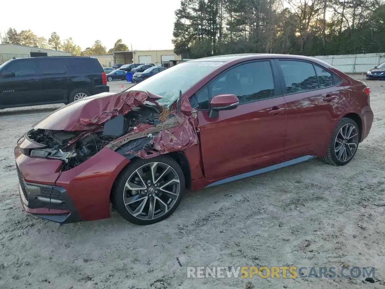 1 fotografías del automóvil dañado 5YFM4MCE8NP104379 TOYOTA COROLLA 2022