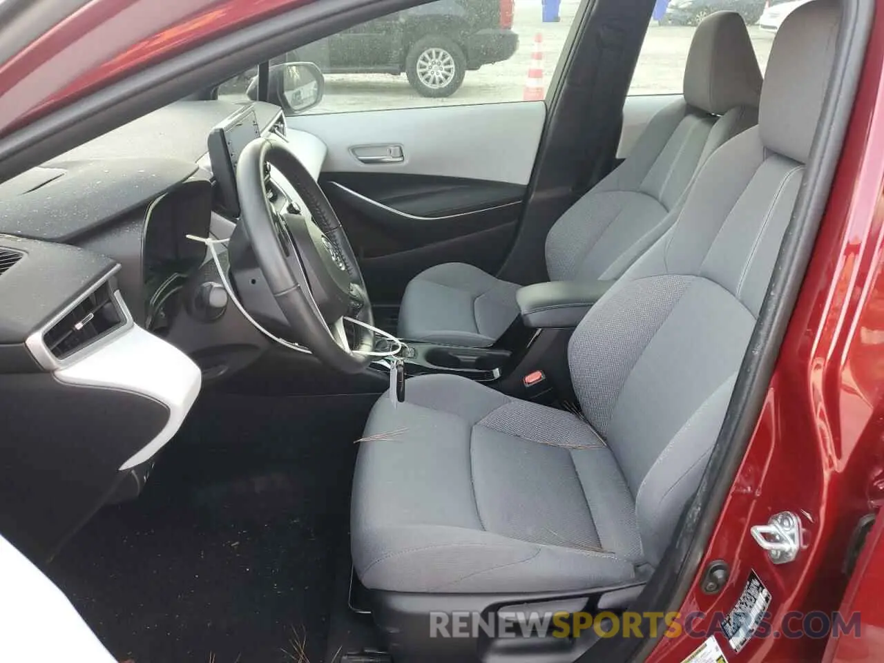 7 fotografías del automóvil dañado 5YFM4MCE8NP104379 TOYOTA COROLLA 2022