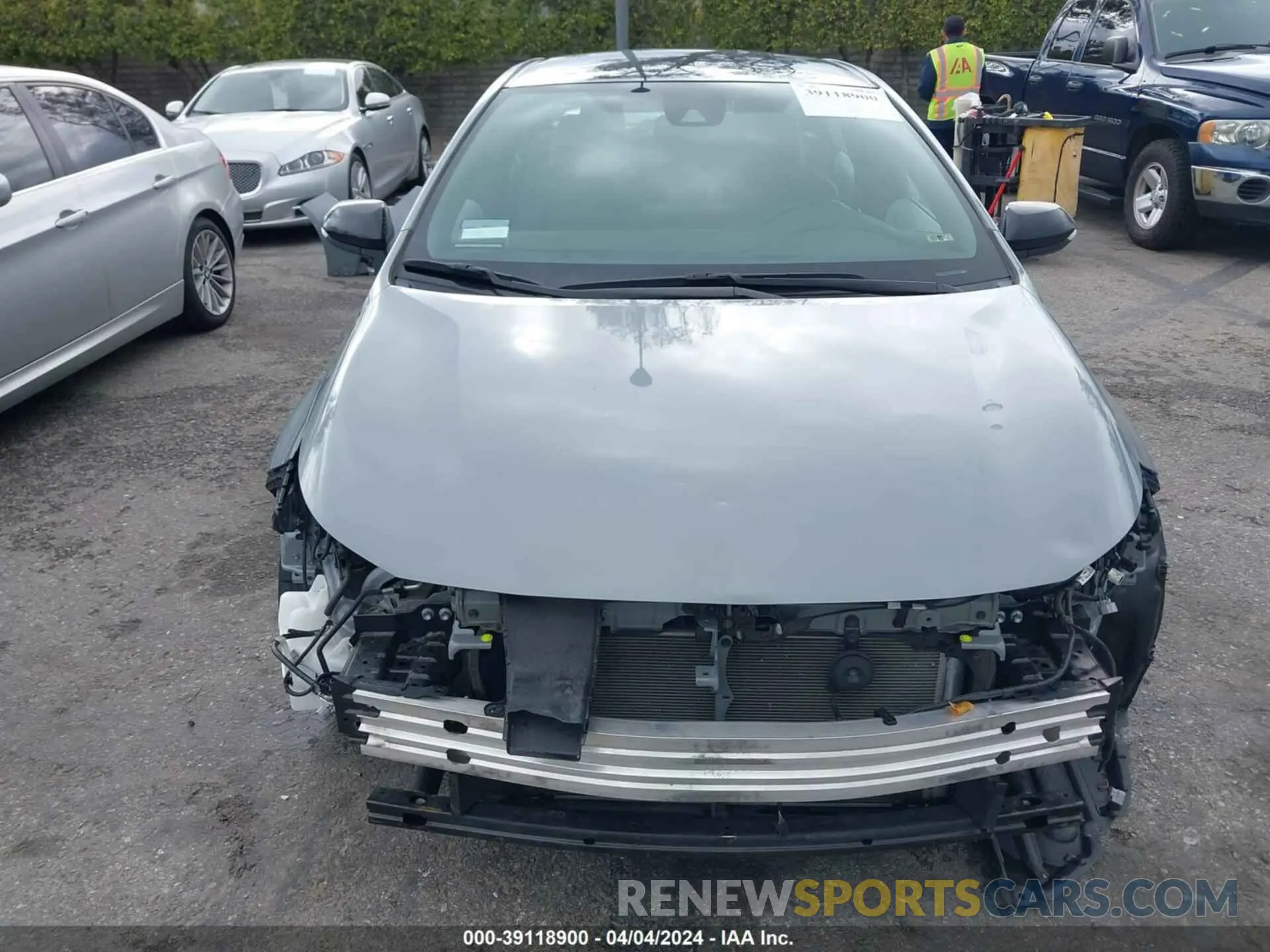 13 fotografías del automóvil dañado 5YFM4MCE9NP114015 TOYOTA COROLLA 2022