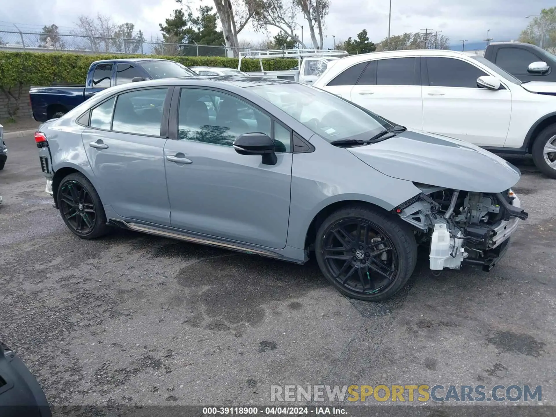14 fotografías del automóvil dañado 5YFM4MCE9NP114015 TOYOTA COROLLA 2022