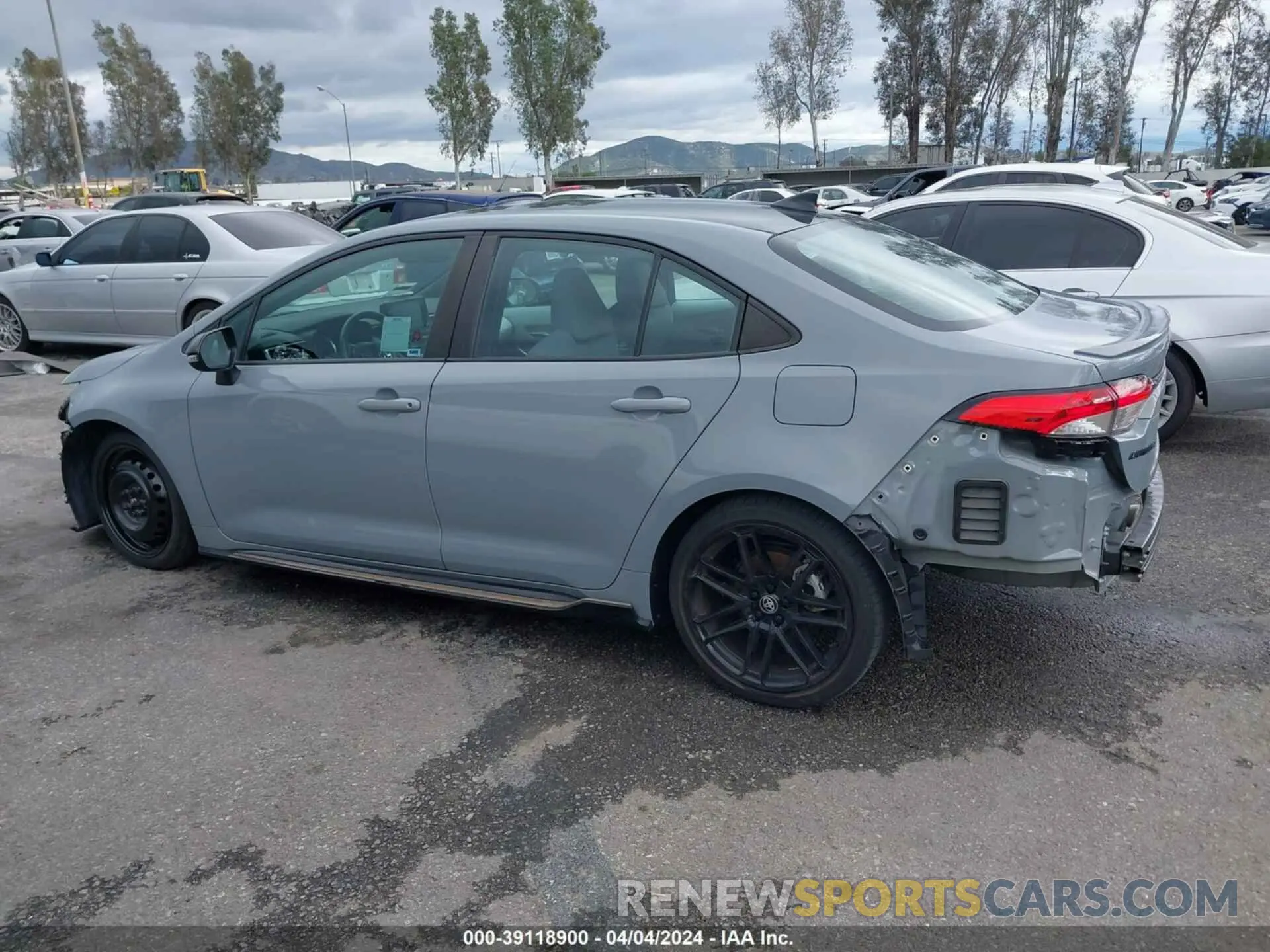 15 fotografías del automóvil dañado 5YFM4MCE9NP114015 TOYOTA COROLLA 2022