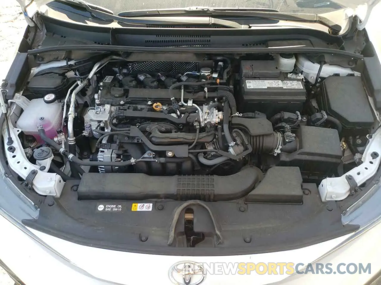 7 fotografías del automóvil dañado 5YFP4MCE0NP109296 TOYOTA COROLLA 2022