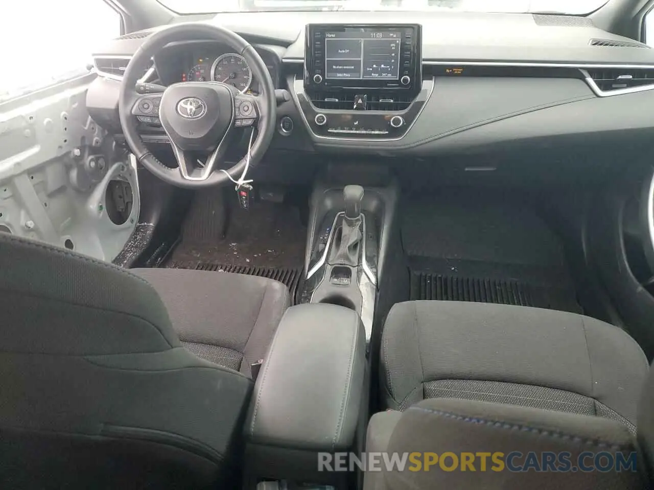 8 fotografías del automóvil dañado 5YFP4MCE1NP106018 TOYOTA COROLLA 2022
