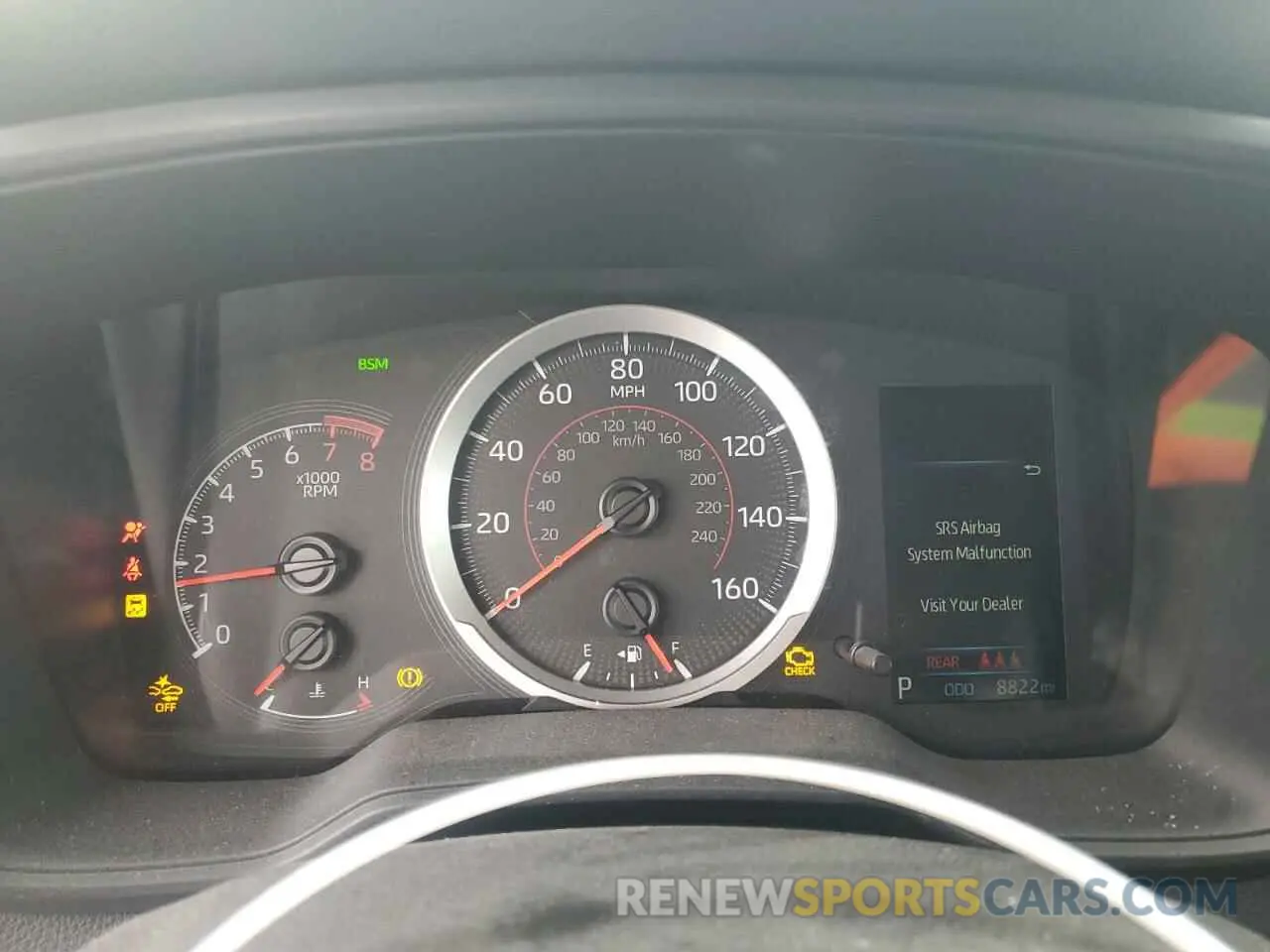9 fotografías del automóvil dañado 5YFP4MCE1NP106018 TOYOTA COROLLA 2022