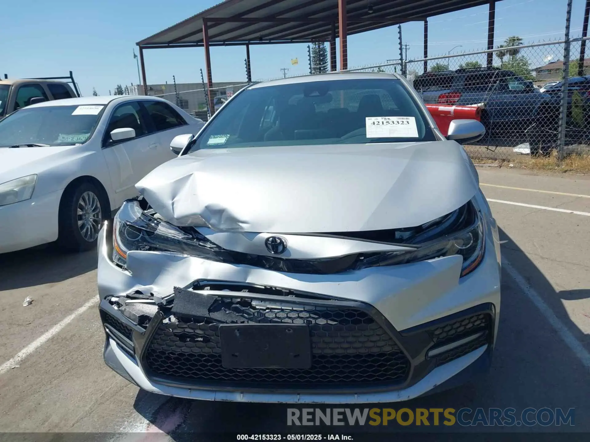 12 fotografías del automóvil dañado 5YFP4MCE1NP109291 TOYOTA COROLLA 2022