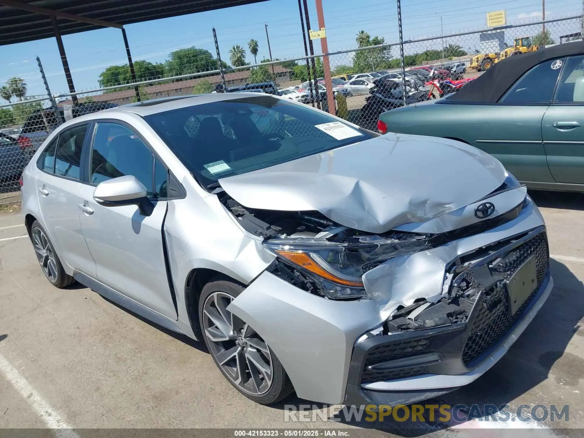 13 fotografías del automóvil dañado 5YFP4MCE1NP109291 TOYOTA COROLLA 2022