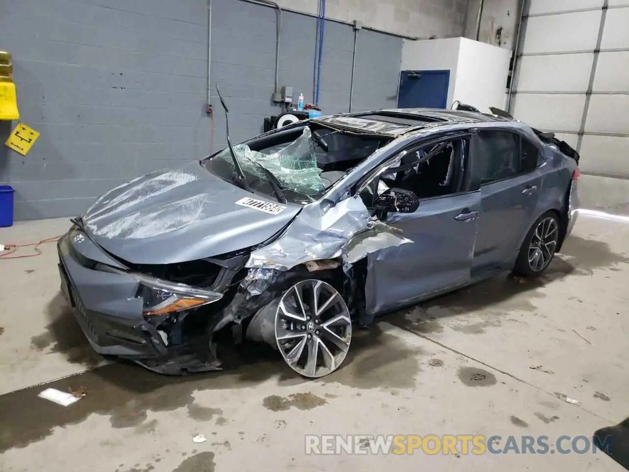 1 fotografías del automóvil dañado 5YFP4MCE2NP123233 TOYOTA COROLLA 2022