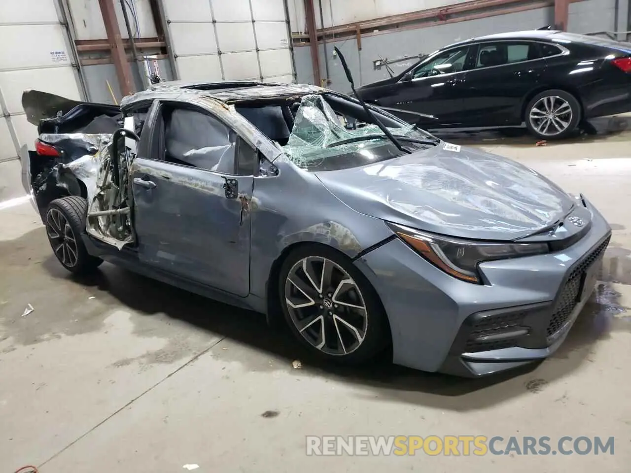 4 fotografías del automóvil dañado 5YFP4MCE2NP123233 TOYOTA COROLLA 2022