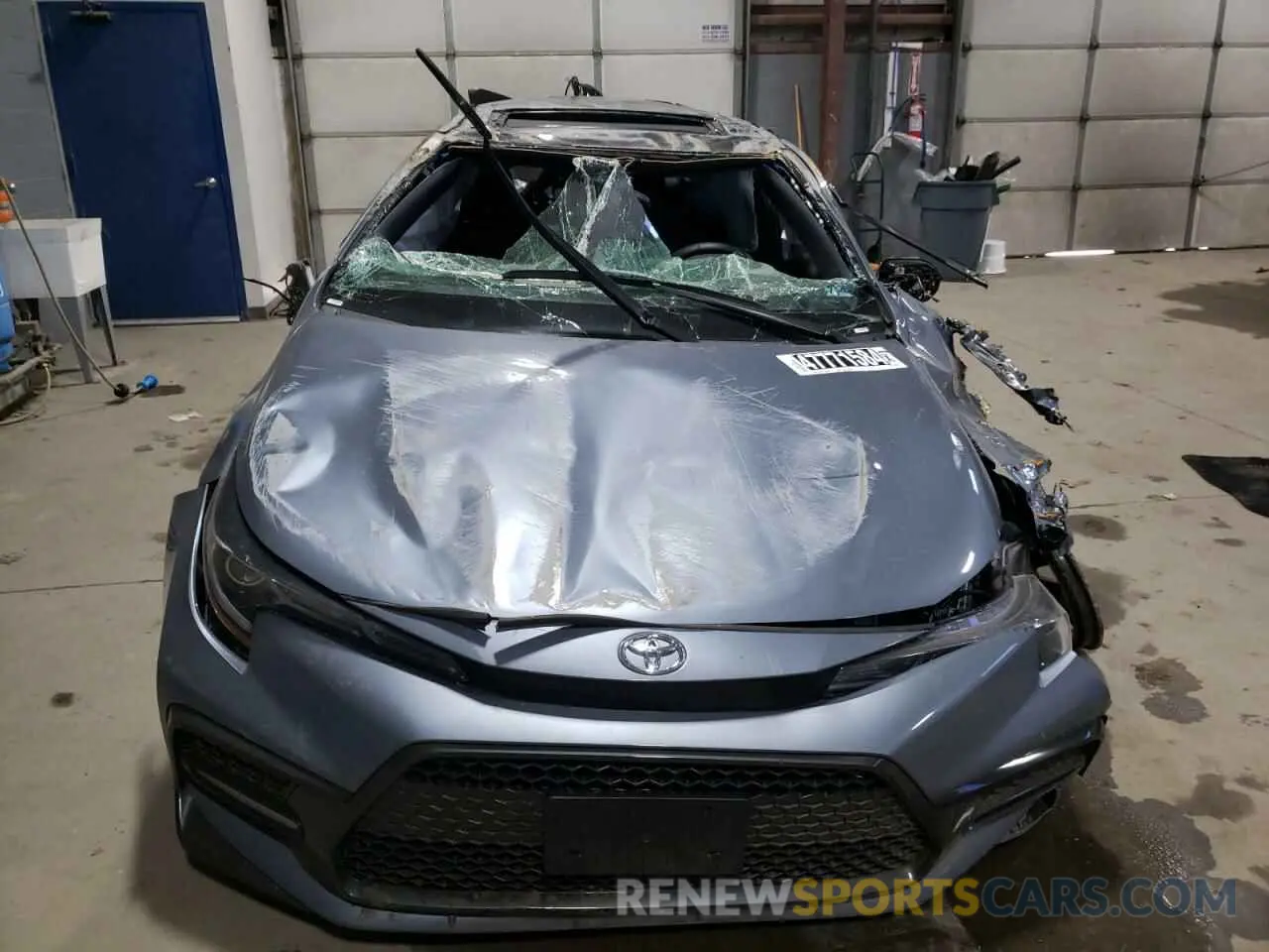 5 fotografías del automóvil dañado 5YFP4MCE2NP123233 TOYOTA COROLLA 2022
