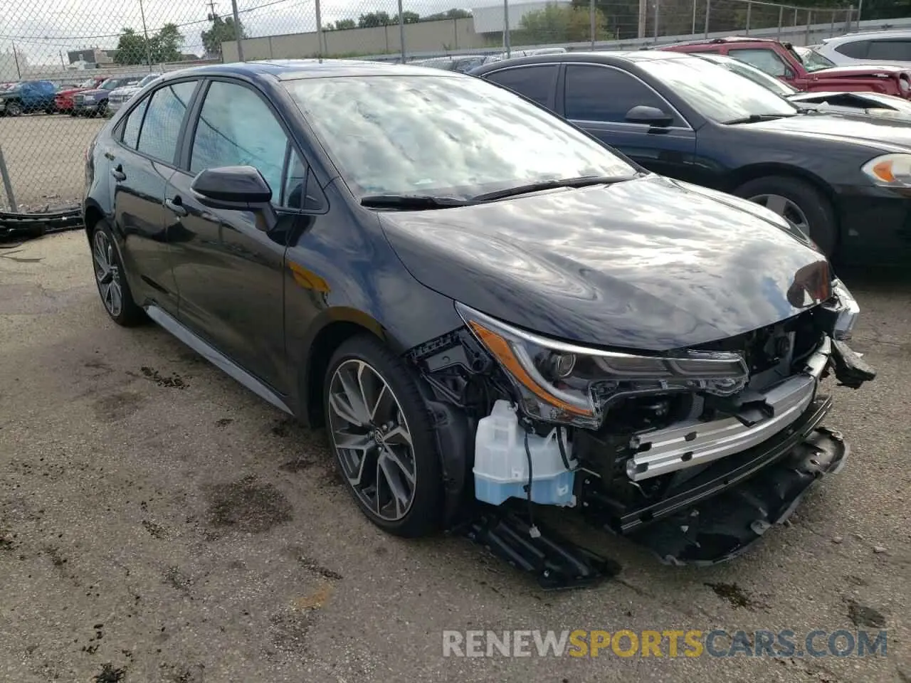 1 fotografías del automóvil dañado 5YFP4MCE3NP120325 TOYOTA COROLLA 2022