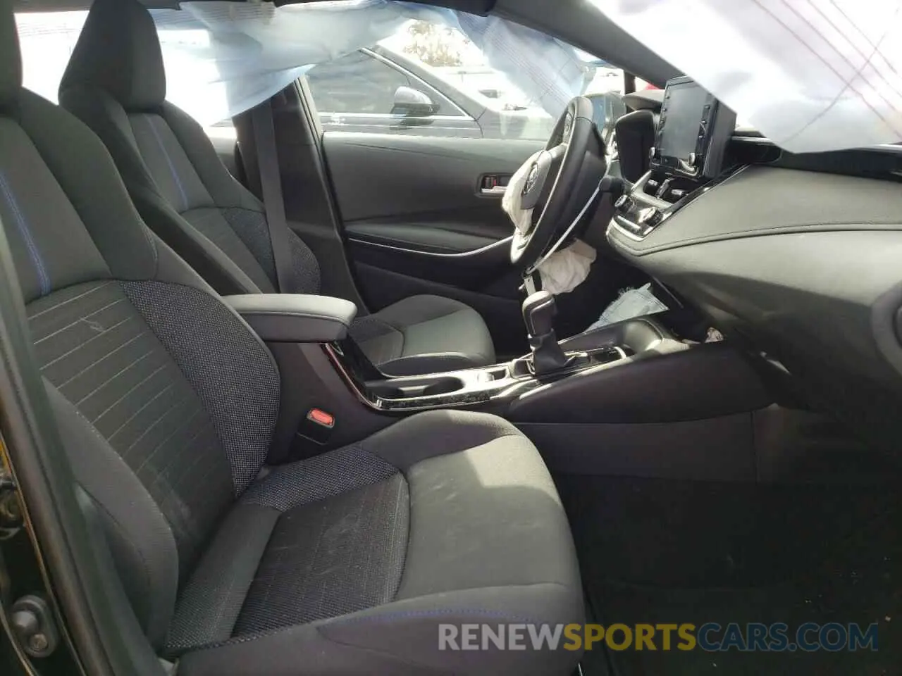 5 fotografías del automóvil dañado 5YFP4MCE3NP120325 TOYOTA COROLLA 2022
