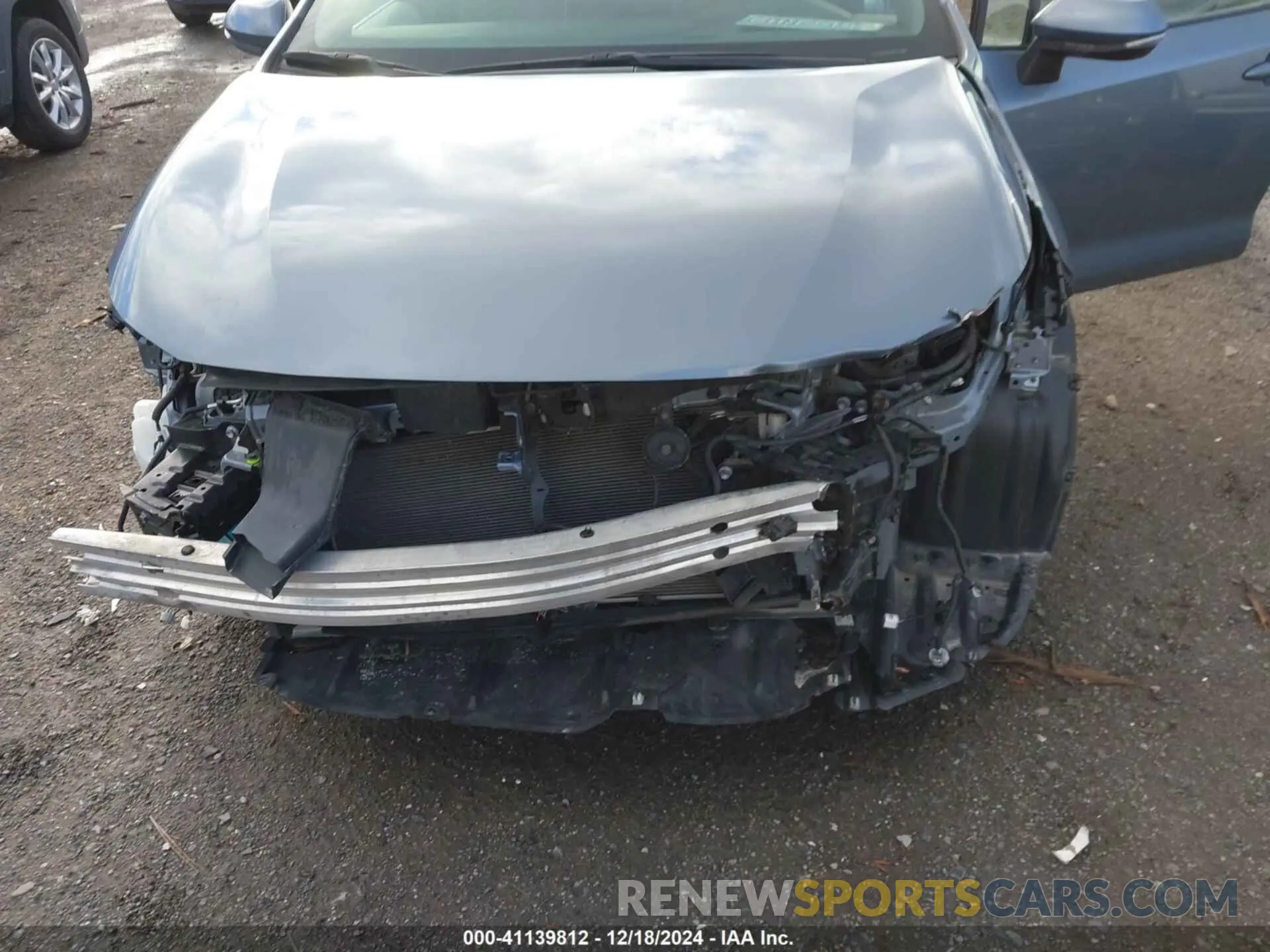 6 fotografías del automóvil dañado 5YFP4MCE5NP110119 TOYOTA COROLLA 2022