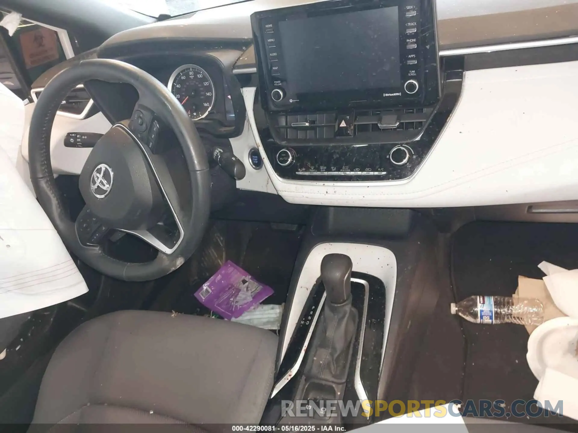 18 fotografías del automóvil dañado 5YFP4MCE5NP137725 TOYOTA COROLLA 2022