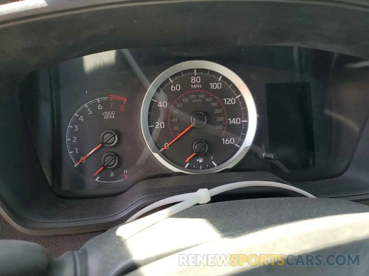 9 fotografías del automóvil dañado 5YFP4MCE8NP110938 TOYOTA COROLLA 2022