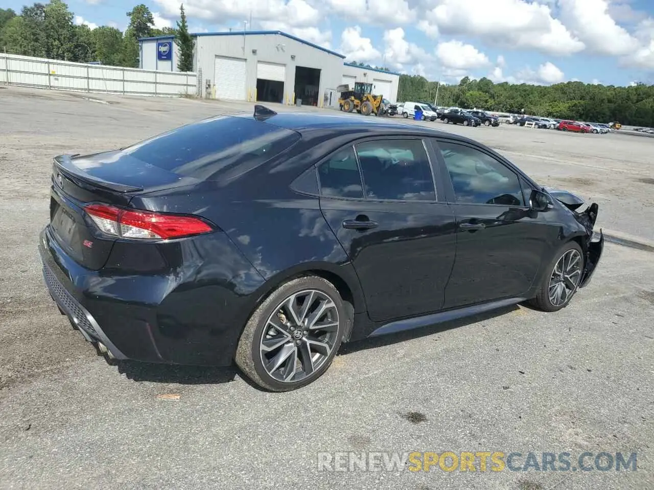 3 fotografías del automóvil dañado 5YFP4MCE8NP137279 TOYOTA COROLLA 2022