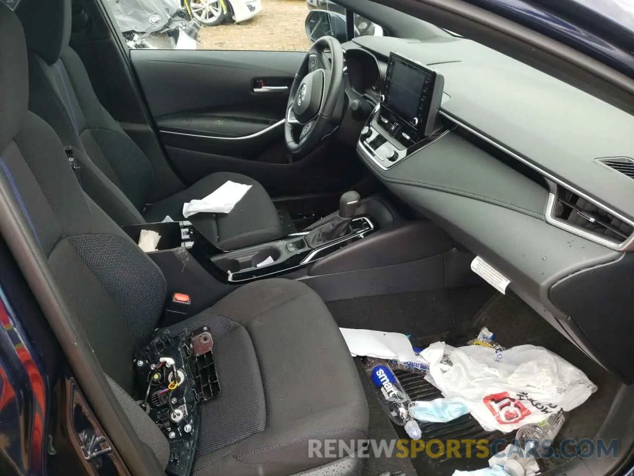 5 fotografías del automóvil dañado 5YFP4MCE9NP114335 TOYOTA COROLLA 2022