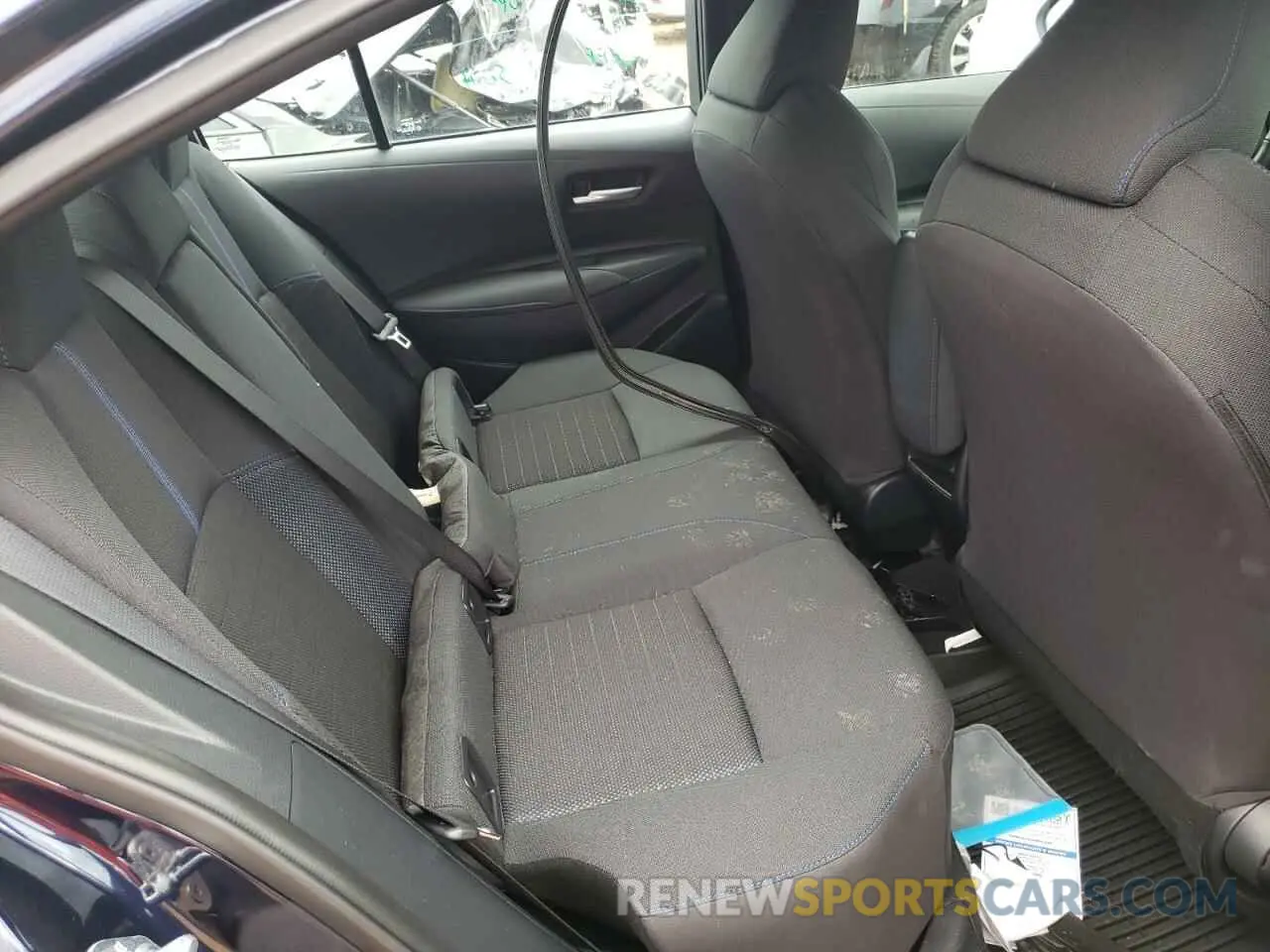 6 fotografías del automóvil dañado 5YFP4MCE9NP114335 TOYOTA COROLLA 2022