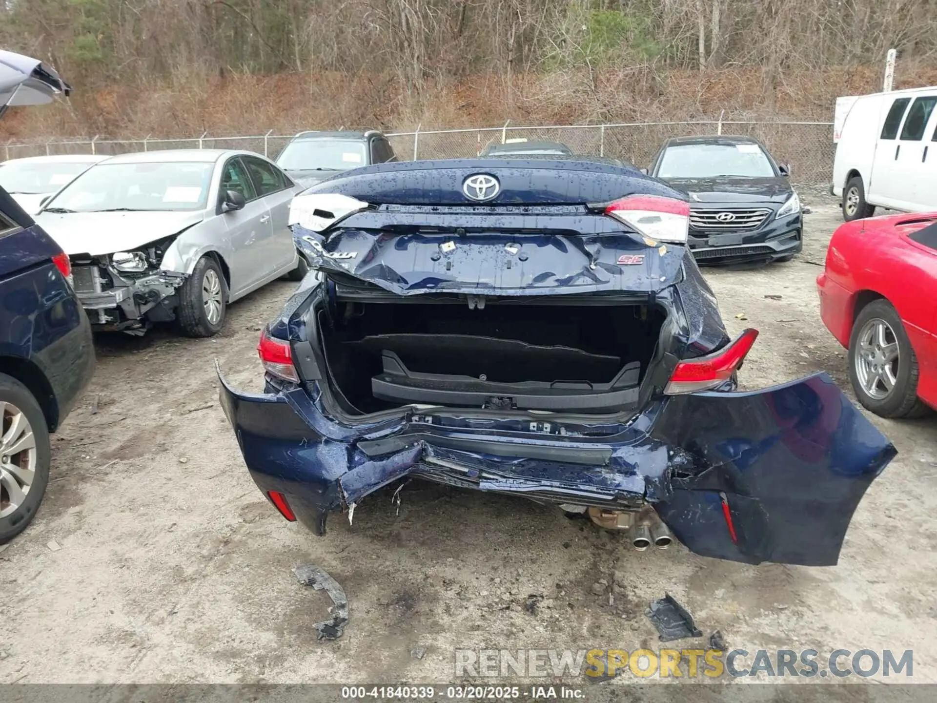 16 fotografías del automóvil dañado 5YFP4MCEXNP108754 TOYOTA COROLLA 2022