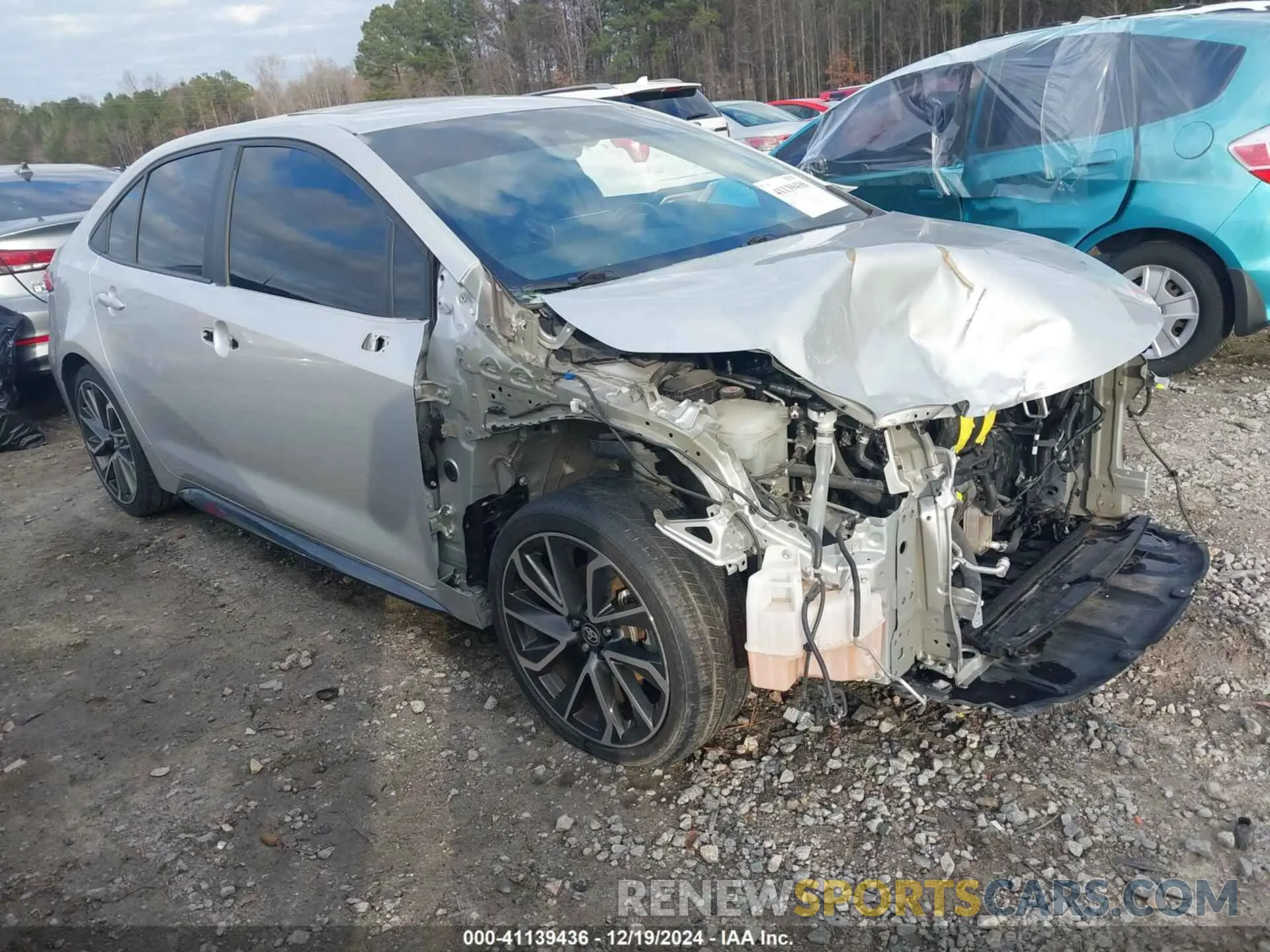 1 fotografías del automóvil dañado 5YFP4MCEXNP132911 TOYOTA COROLLA 2022
