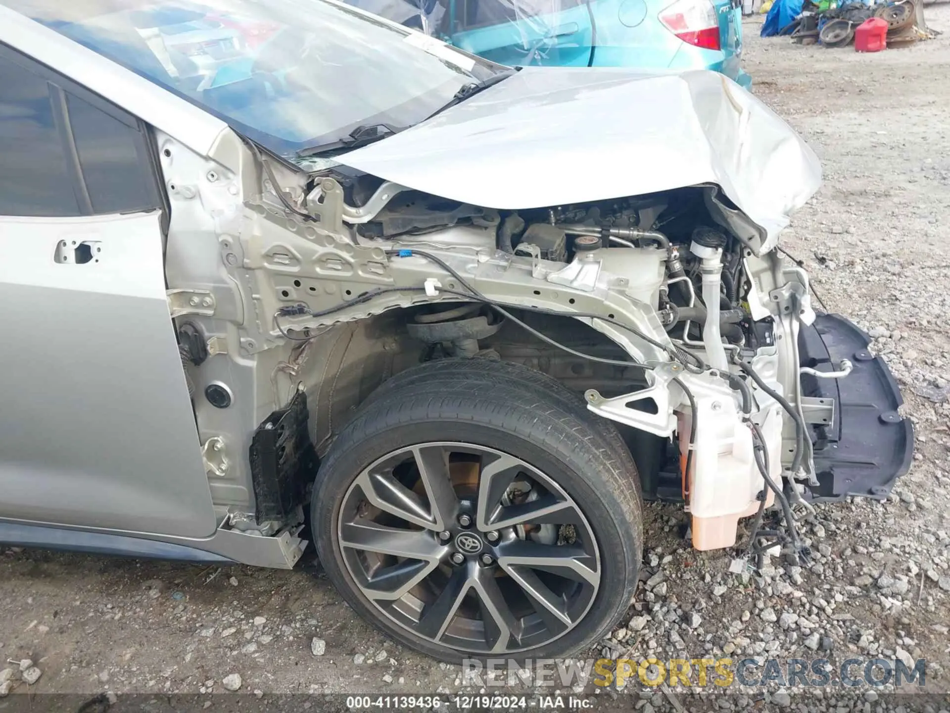 18 fotografías del automóvil dañado 5YFP4MCEXNP132911 TOYOTA COROLLA 2022