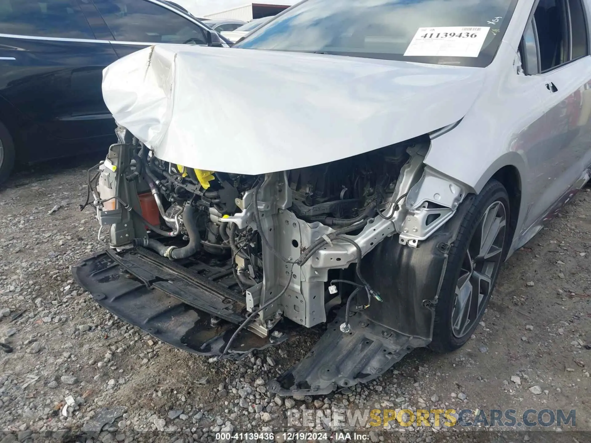 20 fotografías del automóvil dañado 5YFP4MCEXNP132911 TOYOTA COROLLA 2022