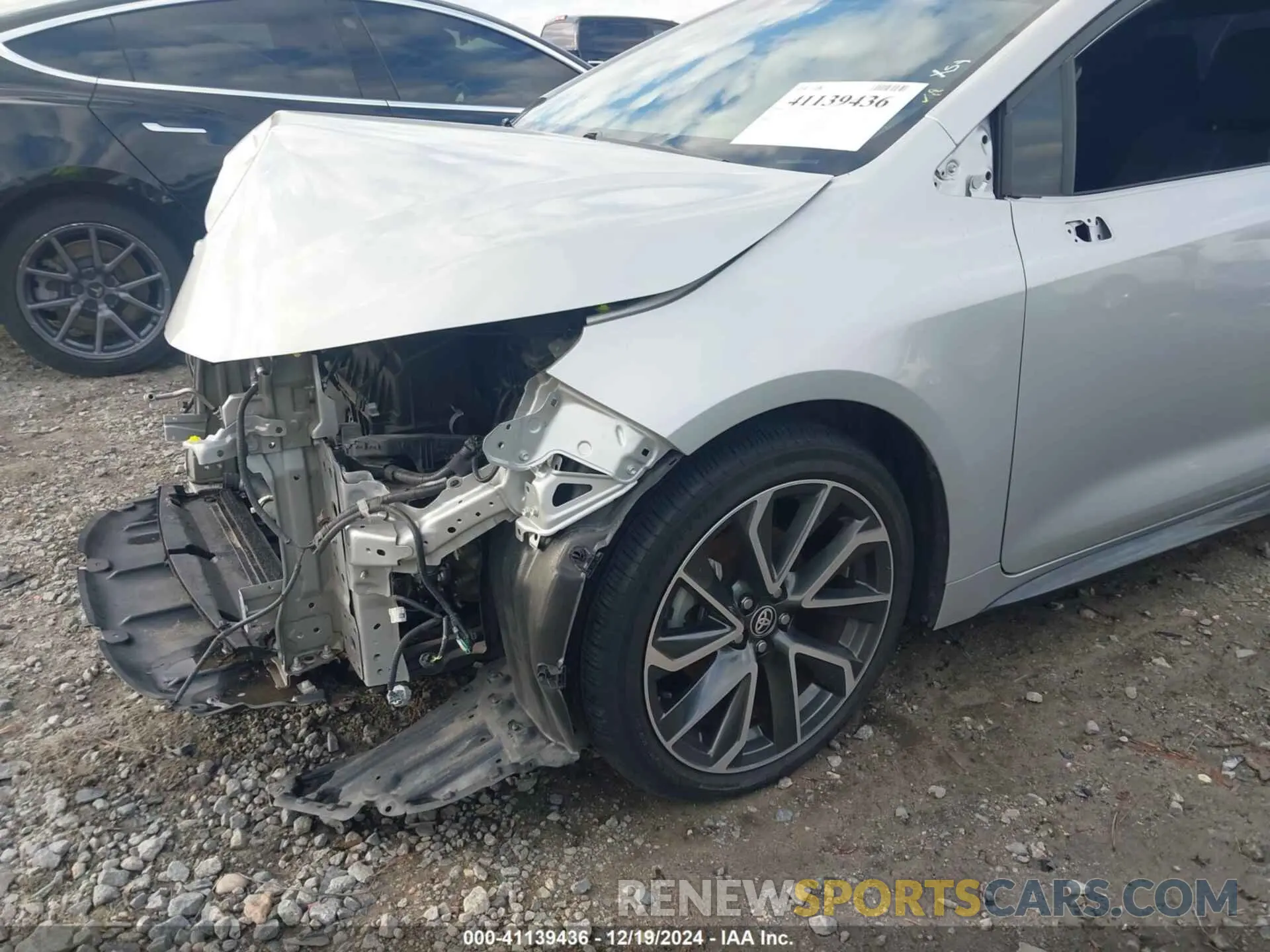 21 fotografías del automóvil dañado 5YFP4MCEXNP132911 TOYOTA COROLLA 2022