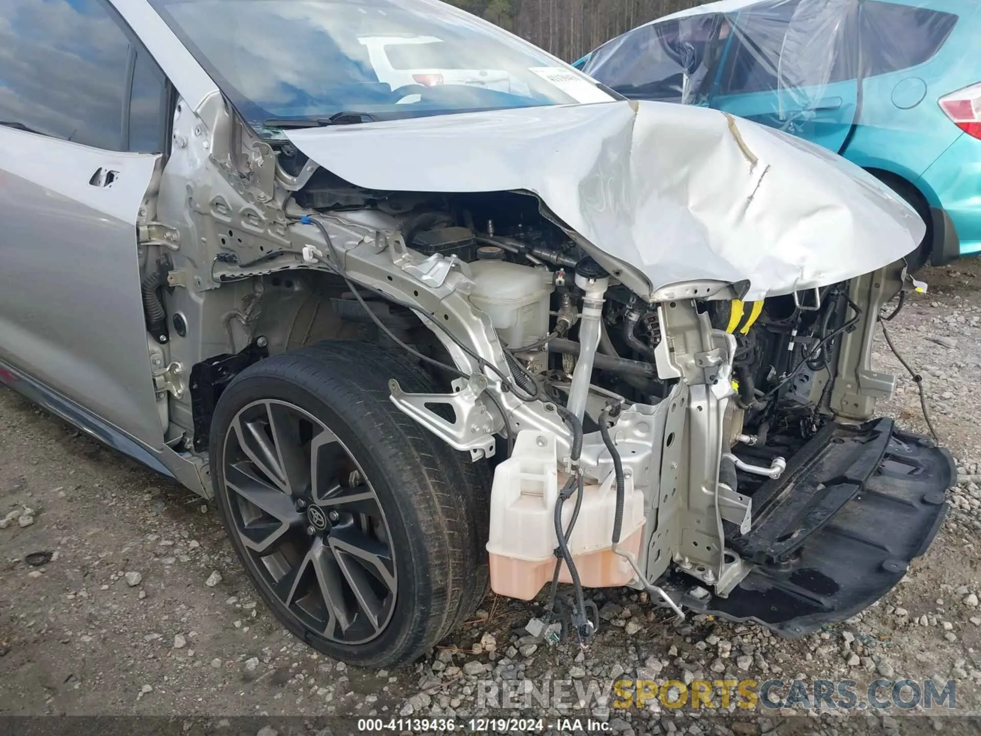 6 fotografías del automóvil dañado 5YFP4MCEXNP132911 TOYOTA COROLLA 2022