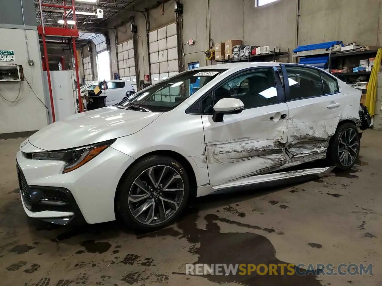 1 fotografías del automóvil dañado 5YFS4MCE0NP102858 TOYOTA COROLLA 2022