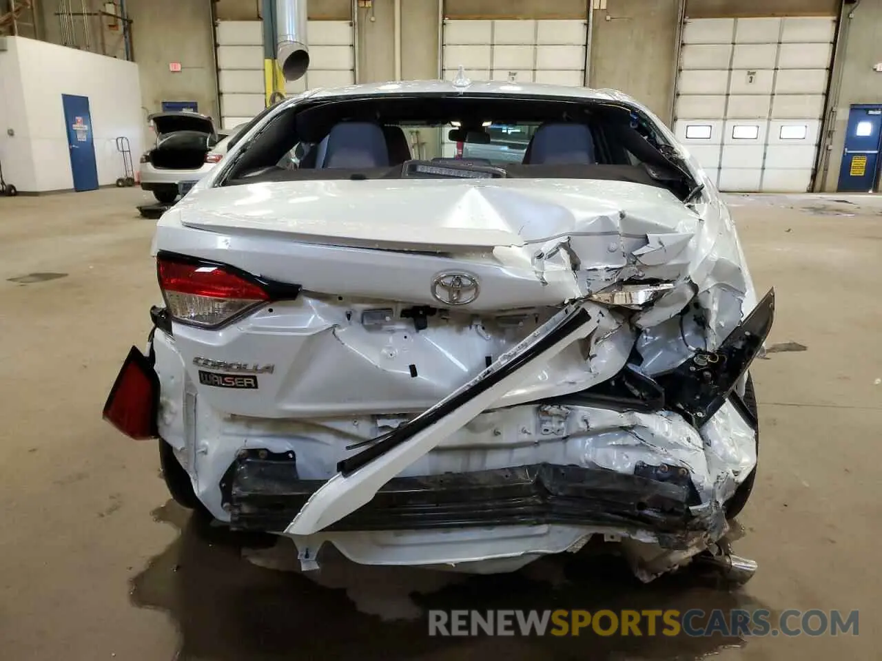 6 fotografías del automóvil dañado 5YFS4MCE0NP102858 TOYOTA COROLLA 2022