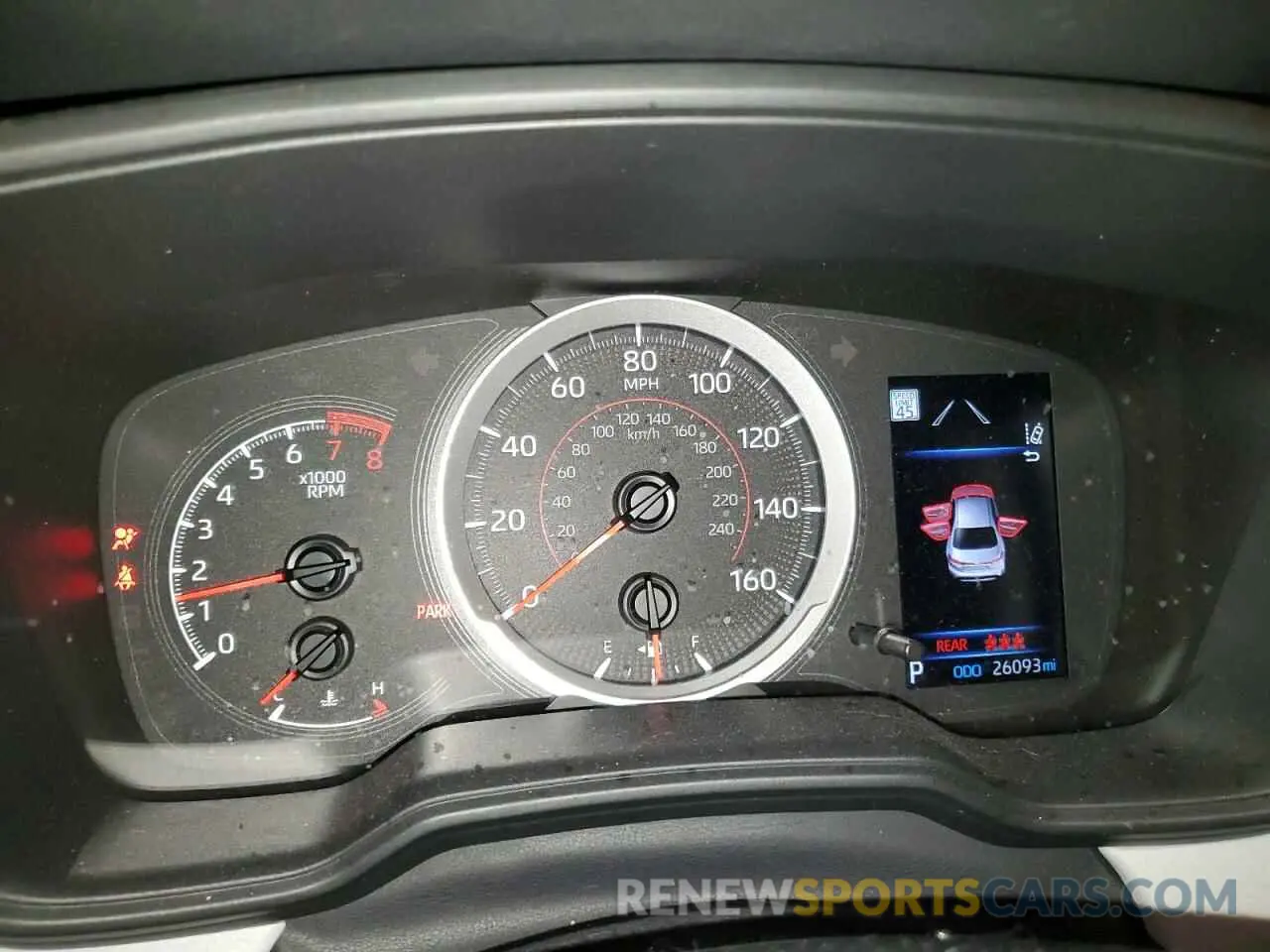 9 fotografías del automóvil dañado 5YFS4MCE0NP102858 TOYOTA COROLLA 2022