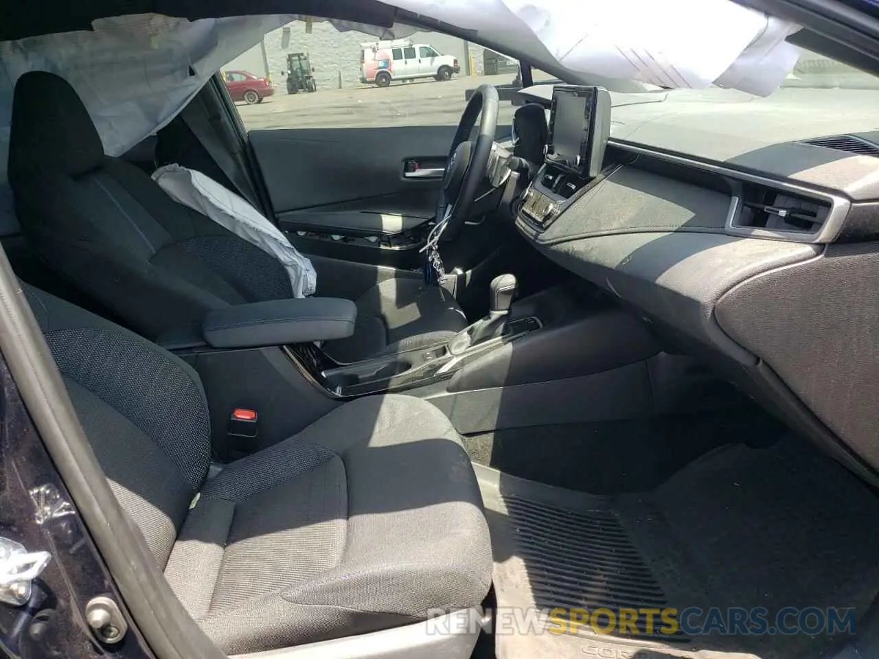 5 fotografías del automóvil dañado 5YFS4MCE0NP103718 TOYOTA COROLLA 2022